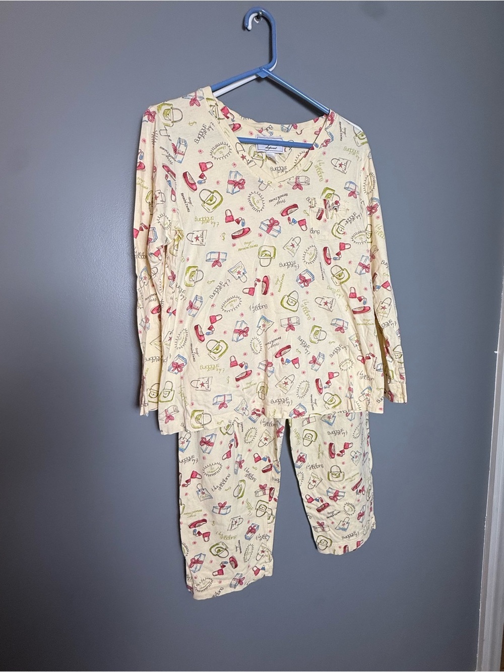 Carole Hochman Heavenly Soft Sleepwear 100% Cotton Womens Sz M